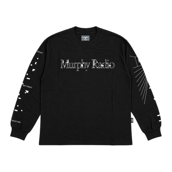 GVFI x Murphy Radio - Long Distance Longsleeve Black